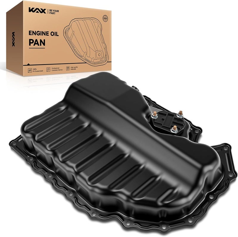 KAX 264-713 Engine Oil Pan, Replacement for Audi A3 Quattro, A3, Q3 Quattro, Q3, S3, TT Quattro, TT, Seat Altea XL, Seat Leon, Arteon, Beetle - Image 1